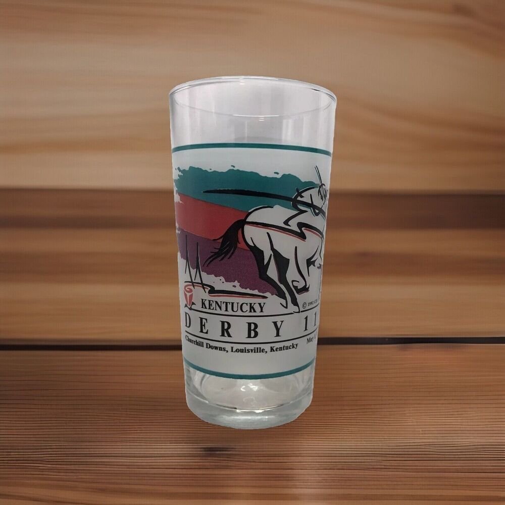 1993 Kentucky Derby 119 Mint Julip Drinking Glass Churchill Downs Louisville KY